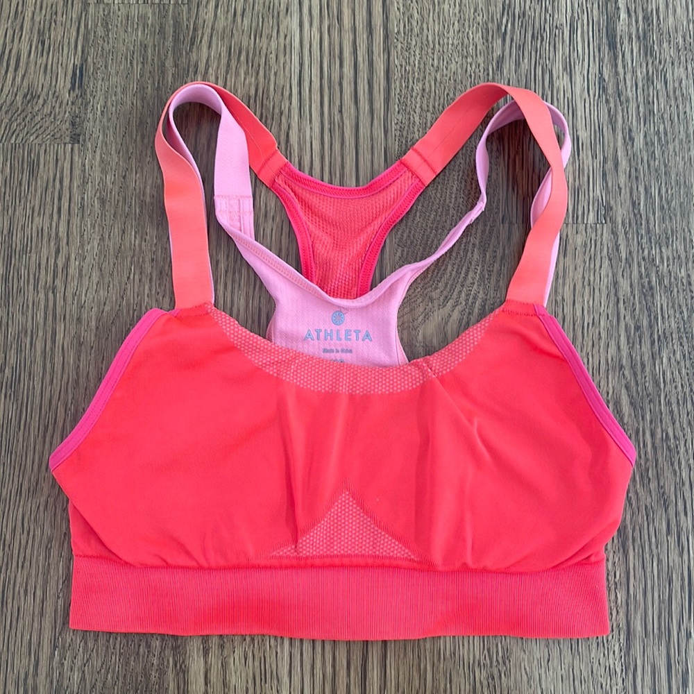 Athleta Two Layer Sports Bra